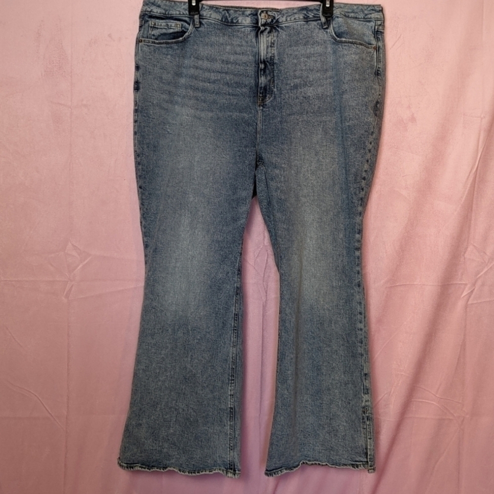 Old Navy Higher High Rise Flare Secret Smooth Pockets Jeans size 26
